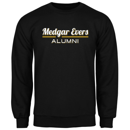 College Black Fleece Crew-Alumni