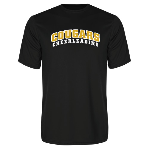 College Black Performance Tee-Cheerleading