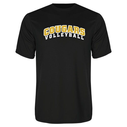 College Black Performance Tee-Volleyball