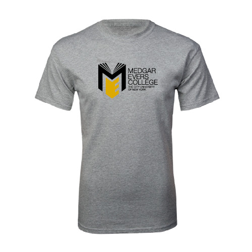 College Grey T Shirt-Official Logo