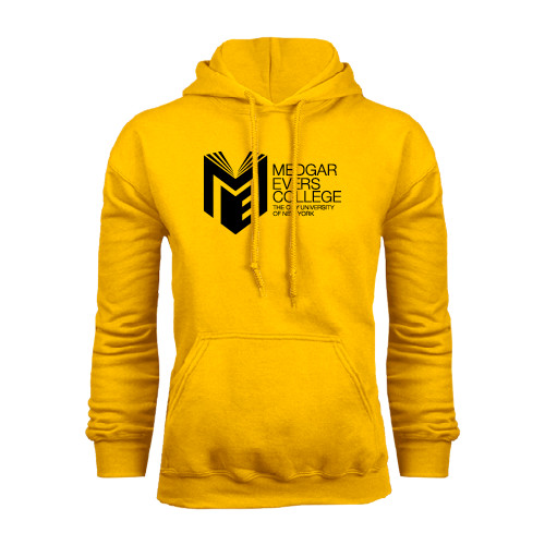 College Gold Fleece Hoodie-Official Logo