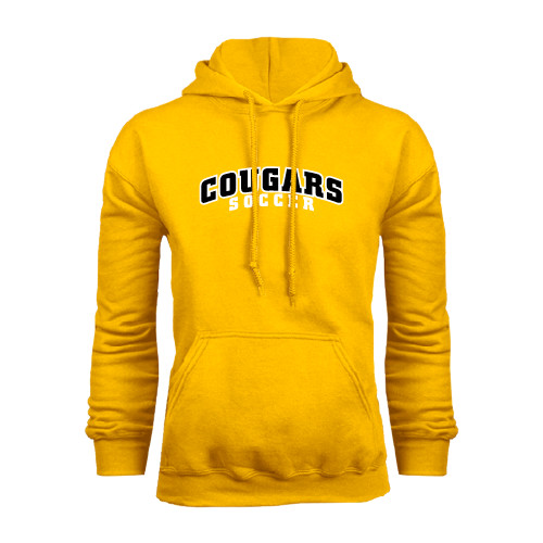 College Gold Fleece Hoodie-Soccer