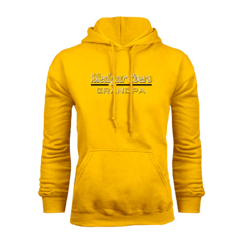 College Gold Fleece Hoodie-Grandpa