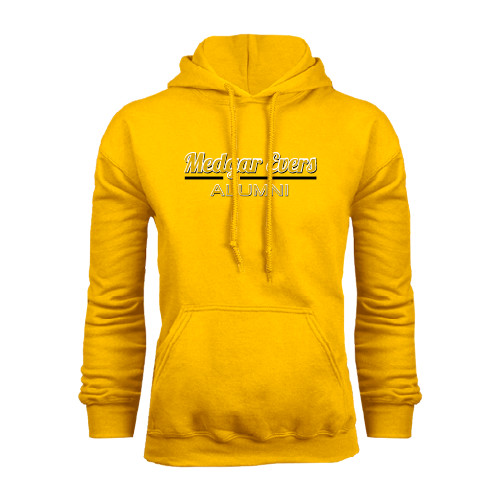 College Gold Fleece Hoodie-Alumni