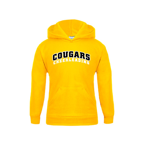 College Youth Gold Fleece Hoodie-Cheerleading