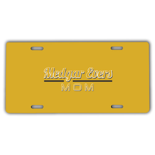 College License Plate-Mom