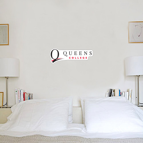 6 in x 2 ft Fan WallSkinz-Queens College Stacked