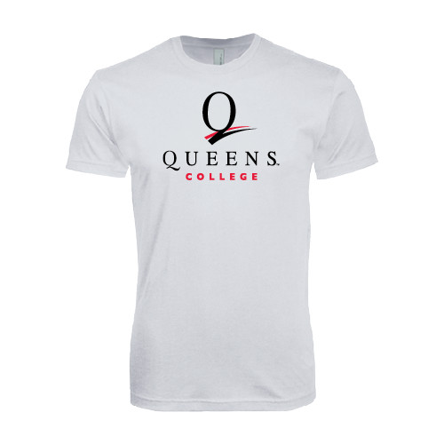 Next Level White SoftStyle T Shirt-Official Logo