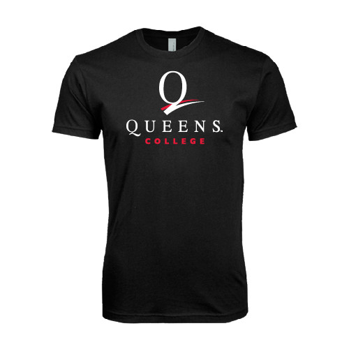 Next Level Black SoftStyle T Shirt-Official Logo