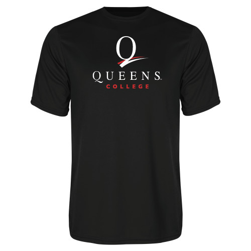 Black Performance Tee-Official Logo