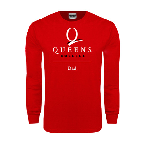Red Long Sleeve T Shirt-Dad