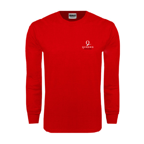 Red Long Sleeve T Shirt-Official Logo