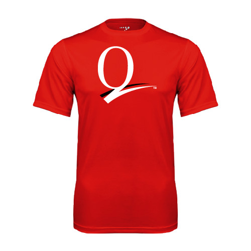 Red Performance Tee-Q Logo