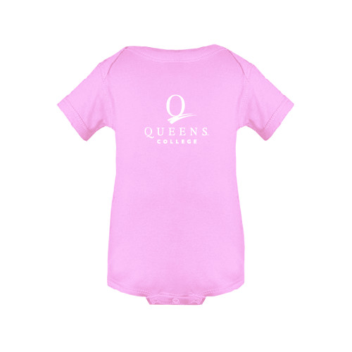 Light Pink Infant Onesie-Official Logo