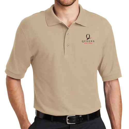 Stone Silk Touch Polo-Official Logo