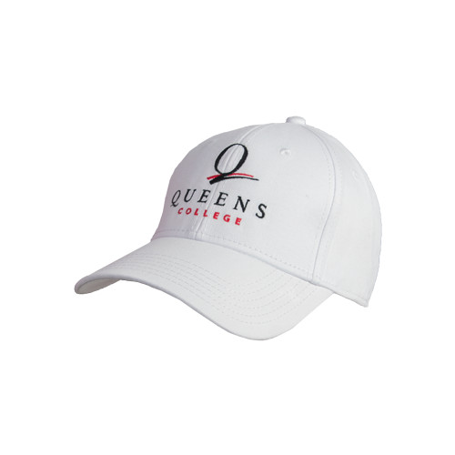 White Structured Adjustable Pro Style Hat-Official Logo