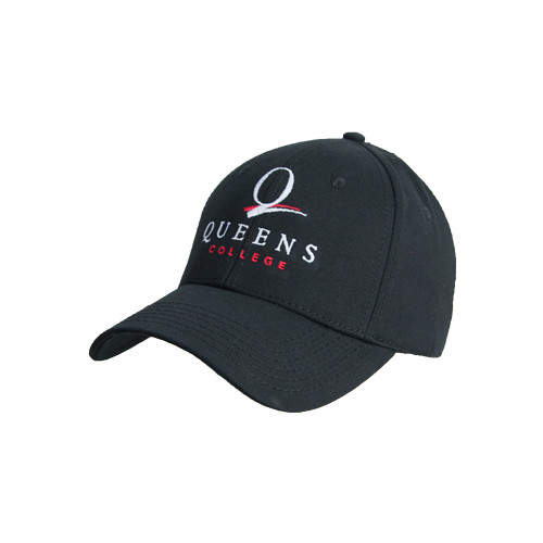Black Structured Adjustable Pro Style Hat-Official Logo