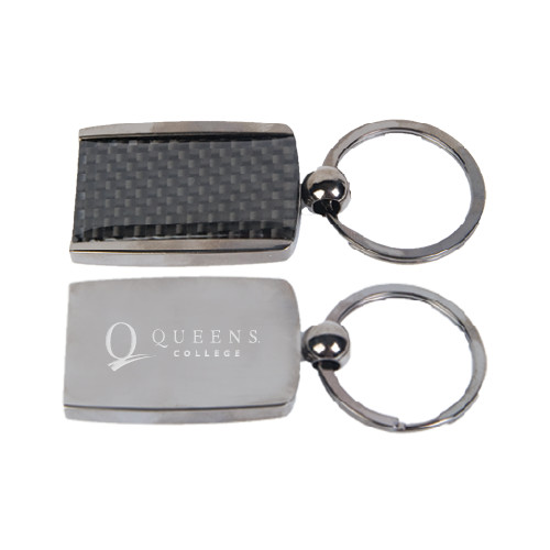 Corbetta Key Holder-Queens College Stacked Engraved