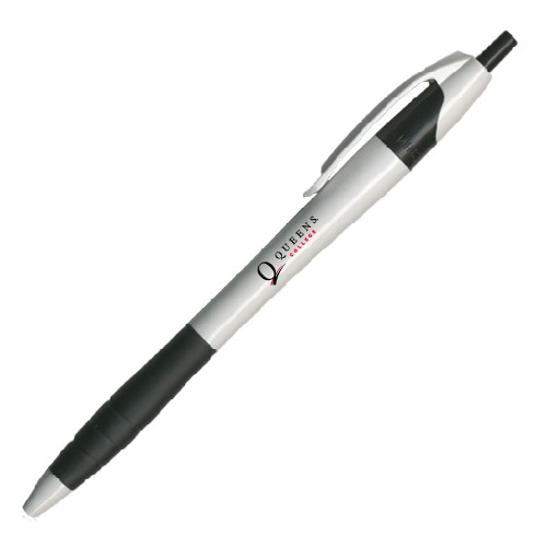 Cougar Black Pen-Queens College Stacked