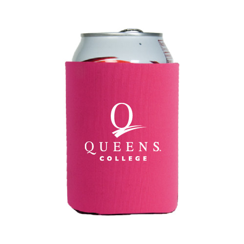 Neoprene Hot Pink Can Holder-Official Logo