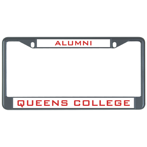 Alumni Metal License Plate Frame in Black-Alumni