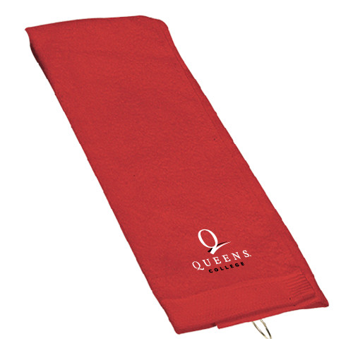 Red Golf Towel-Official Logo