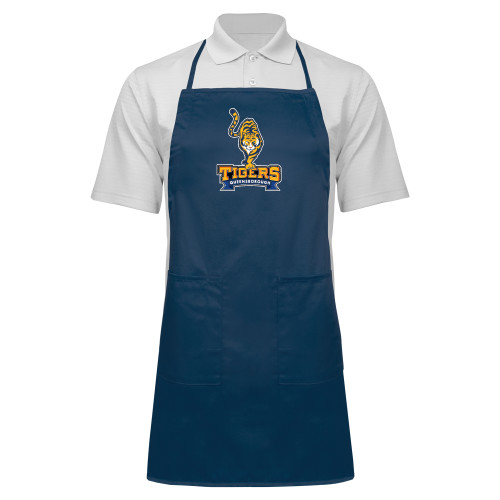 Full Length Navy Apron-Tiger Queensborough
