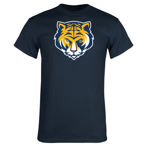 Navy T Shirt-Mascot Head