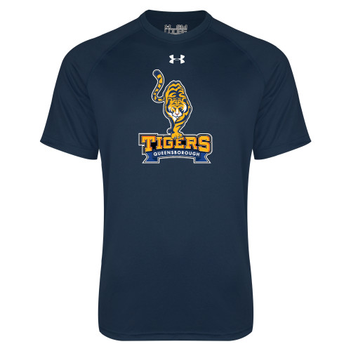 Under Armour Navy Tech Tee-Tiger Queensborough