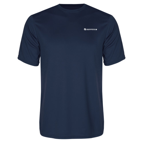 Navy Performance Tee-Primary Logo