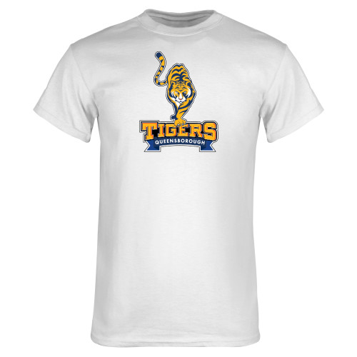 White T Shirt-Tiger Queensborough