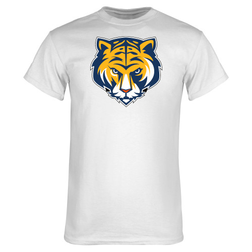 White T Shirt-Mascot Head