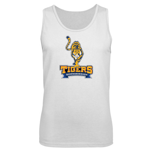 White Tank Top-Tiger Queensborough