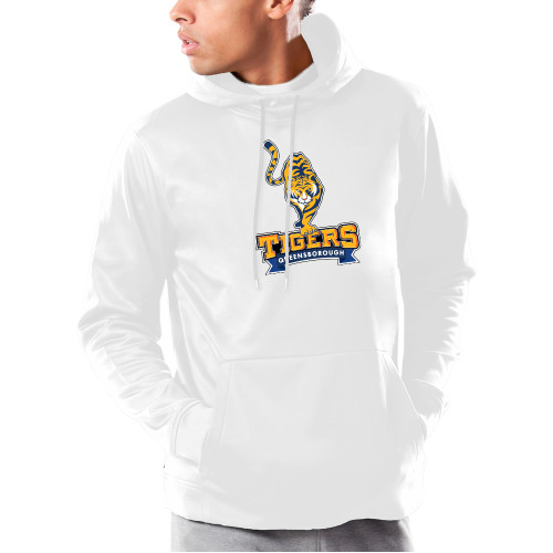 Under Armour White Armour Fleece Hoodie-Tiger Queensborough