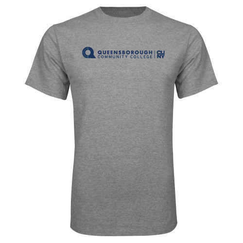 Grey T Shirt-Primary Logo