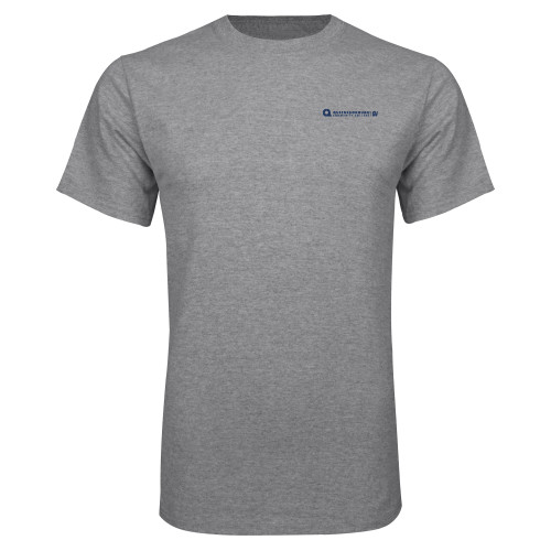 Grey T Shirt-Primary Logo