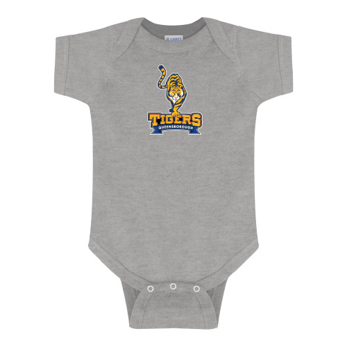 Grey Infant Onesie-Tiger Queensborough