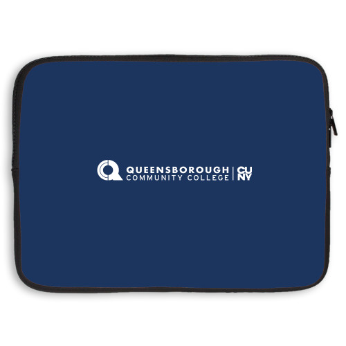 15 inch Neoprene Laptop Sleeve-Primary Logo