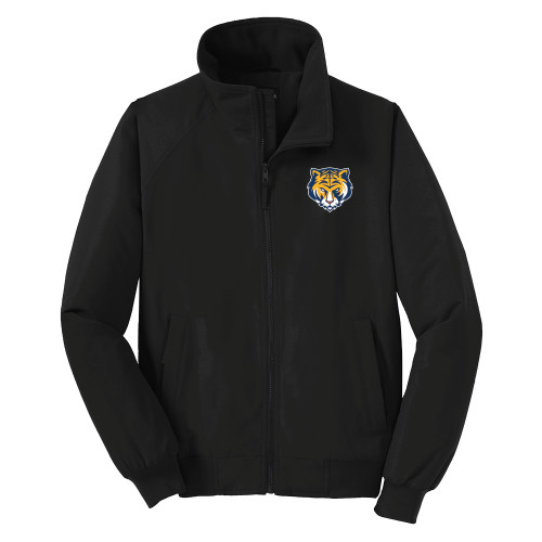 Black Charger Jacket-Mascot Head
