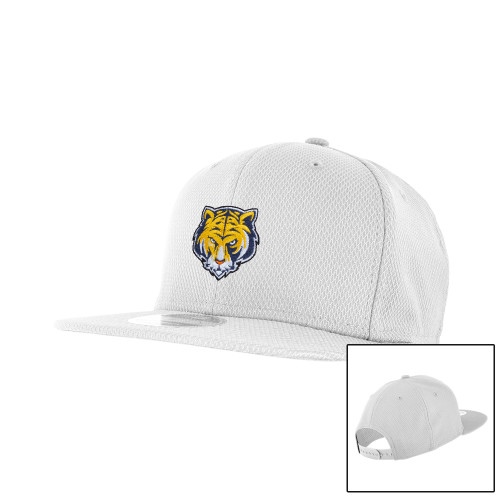 New Era White Diamond Era 9Fifty Snapback Hat-Mascot Head