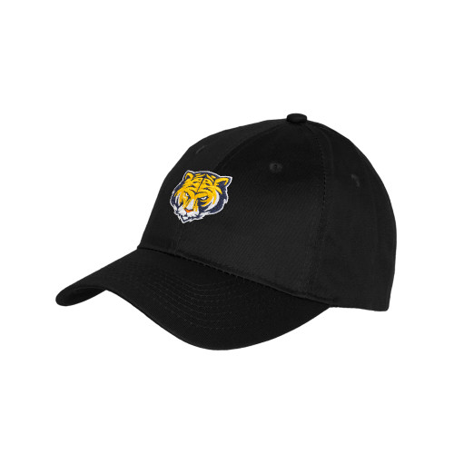 Youth Black Pro Style Hat-Mascot Head