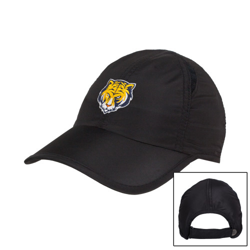 Black Performance Cap-Mascot Head