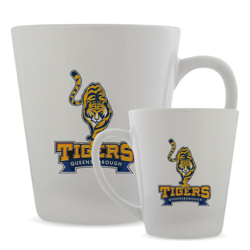 Full Color Latte Mug 12oz-Tiger Queensborough