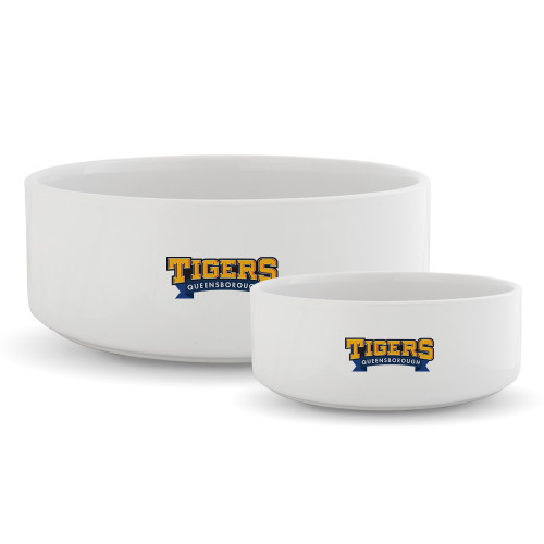 Ceramic Dog Bowl-Wordmark