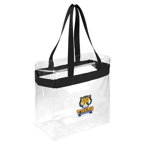 Game Day Clear Stadium Tote-Mascot head wordmark