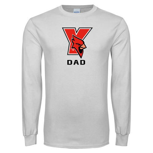 White Long Sleeve T Shirt-Dad