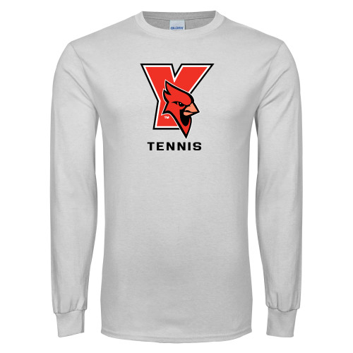 White Long Sleeve T Shirt-Tennis