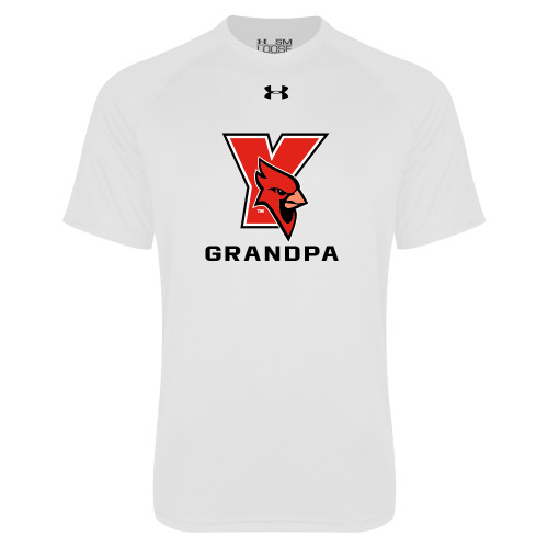 Under Armour White Tech Tee-Grandpa