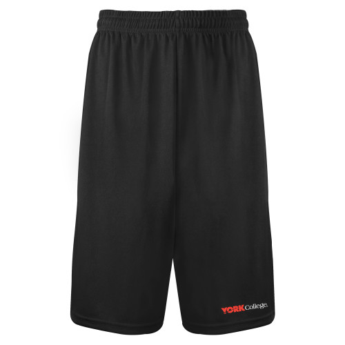 Black Performance Classic 9 Inch Short-Official Logo