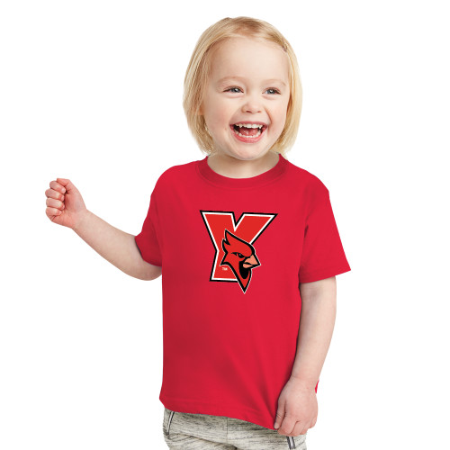 Toddler Red T Shirt-Cardinal